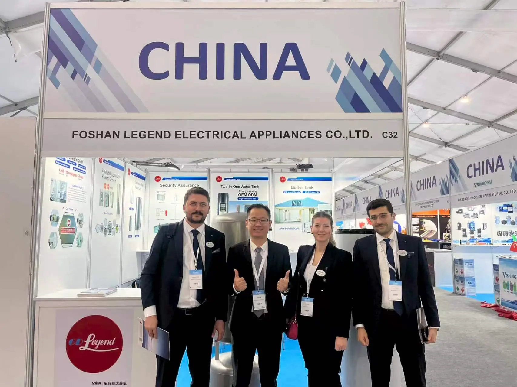 Foshan Legend Electrical Appliances Co., Ltd. op ISK-SODEX 2025 (Istanbul, Turkije)