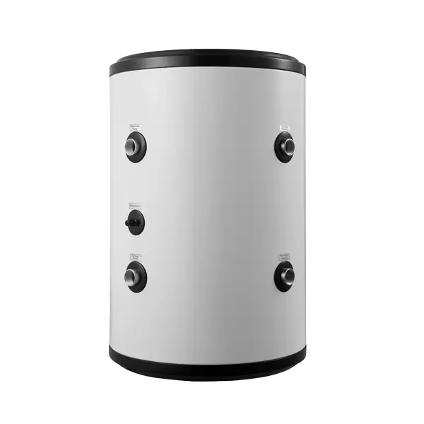 Maatvoering van hydronische buffertanks voor warmtepompsystemen zonder korte cyclustijden
